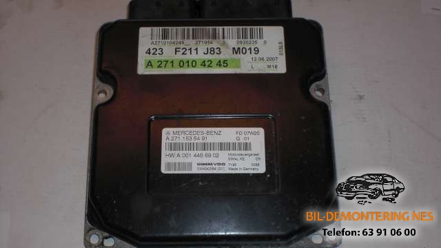Styreenhet motor til Mercedes E-Klasse, 2006-2009 (Fase 2) (W211) (W211) (SIEMENS|5WK90584)