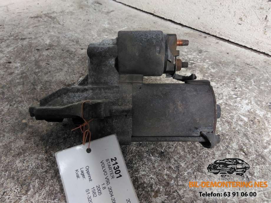 Starter til Volvo V50, 2004-2007 (Fase 1)  (MOTORCRAFT|30667059)