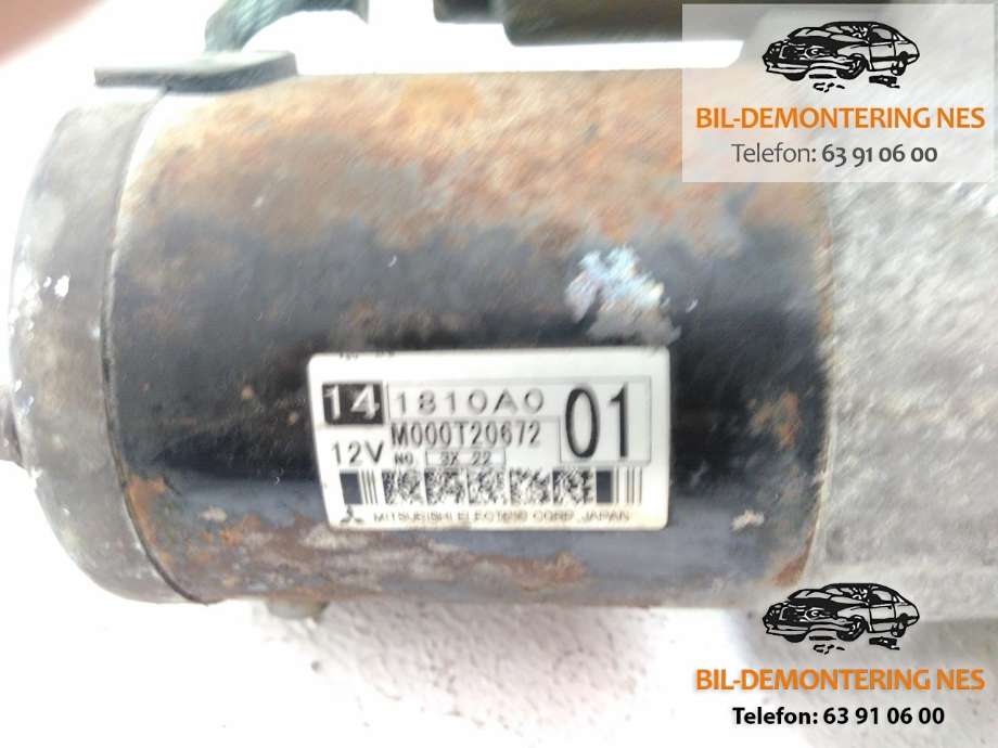 Starter til Mitsubishi Outlander 2003-2006 (Type I)  (MITSUBISHI|M000T20672|)