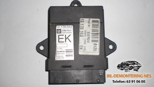 Styreenhet diverse til Opel Vectra C, 2002-2005 (Type I)  (SIEMENS|5WK46001)