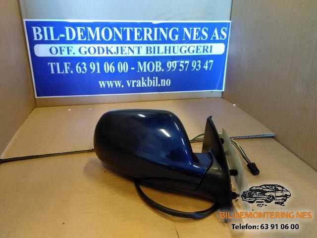 Speil høyre til Peugeot 307, 2001-2004 (Fase 1)  
