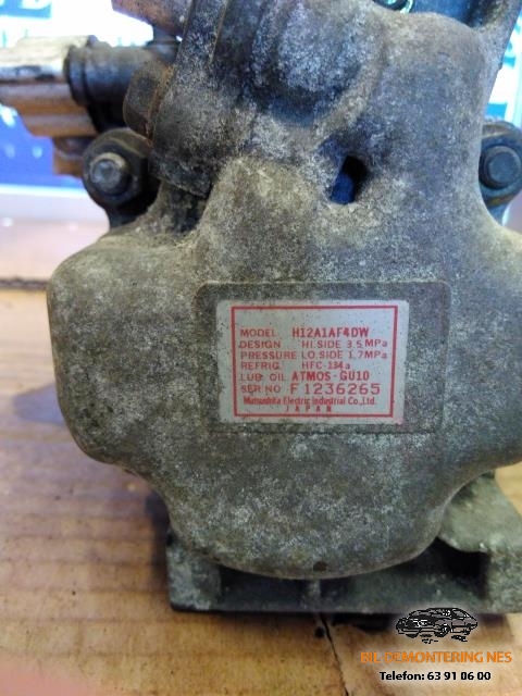 Aircondition kompressor til Mazda 6 2002-2008 (Type I)  (MITSUSHITA|F1236265|H12A1AF4DW|)