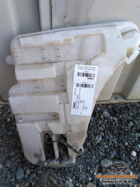 Spylertank foran til BMW 5-Serie, 2010-2017 (F10/F11) (F10/F11) 
