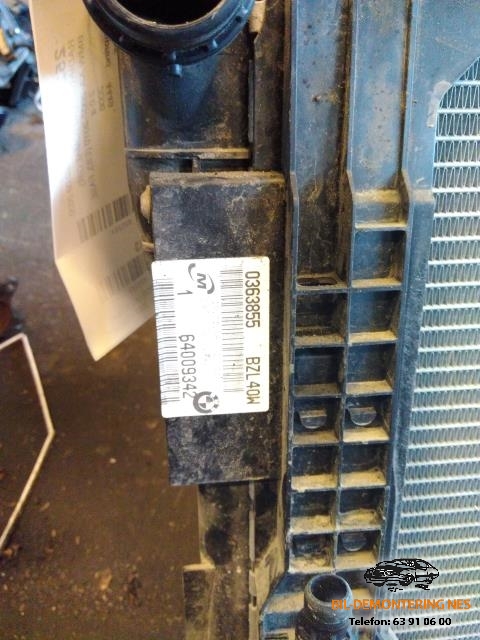 Radiator (automat gir) til BMW X3 2007-2010 (Fase 2) (E83) (E83) 