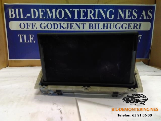 Bilstereo navigasjon skjerm til Audi A3 2012-2016 (Type III, Fase 1)  (ALPINE|8V0857273K|)