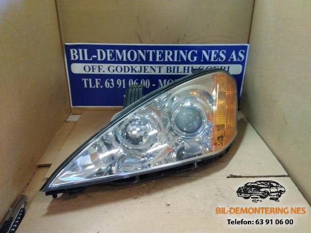 Frontlykt venstre halogen til SsangYong Kyron 2006-2008