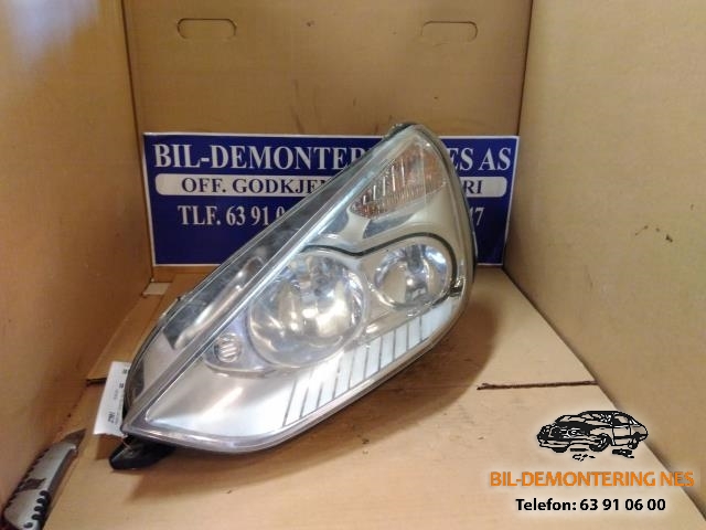 Frontlykt venstre halogen til Ford Galaxy, 2010-2015 (Type III, Fase 2)