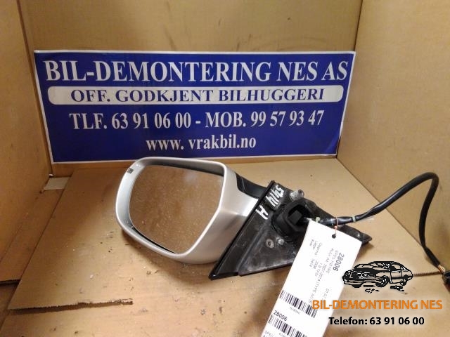 Speil høyre til Audi A4, 2007-2014 (Type IV) (B8) (B8) 