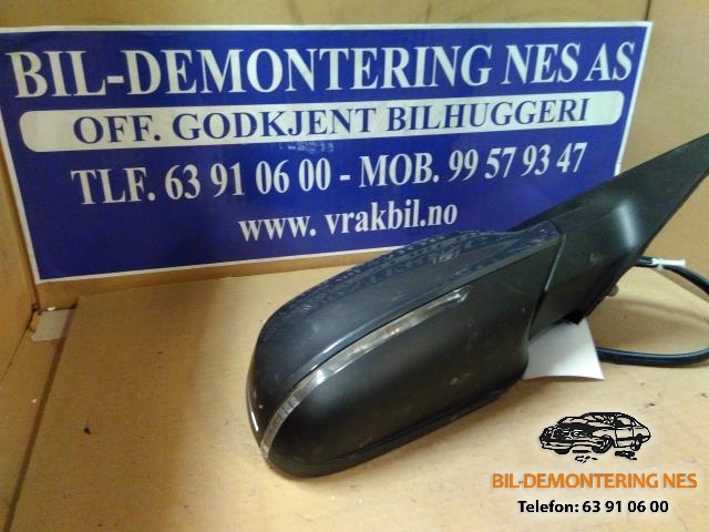 Speil høyre til Audi A4 2007-2014 (Type IV) (B8) (B8) 