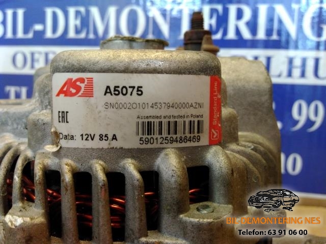 Dynamo til Mitsubishi Colt 2004-2008 (Type VII, Fase 1)  (A5075|)