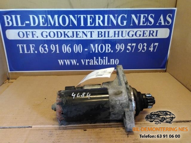 Starter til Škoda Fabia, 2010-2014 (Type II, Fase 2)  (02T911024J)
