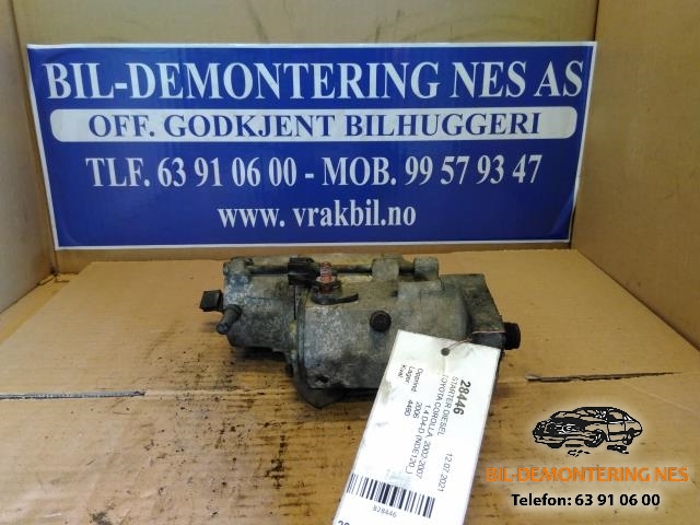 Starter diesel til Toyota Corolla, 2002-2007  (2810033080)