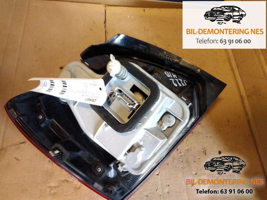 Baklykt høyre til VW Polo 2009-2014 (Type V, Fase 1)  (6R0945258A|)
