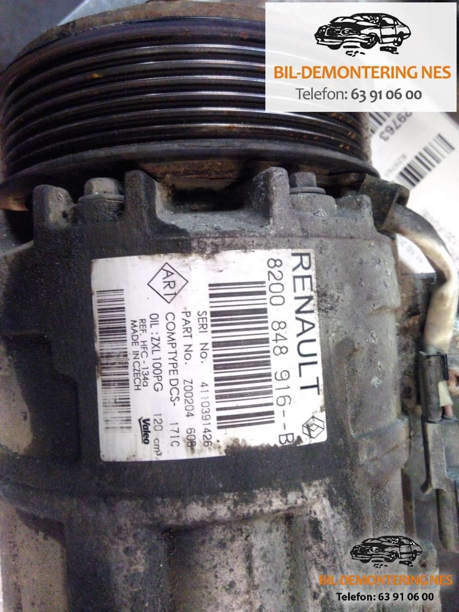 Aircondition kompressor til Renault Trafic 2014-->>  