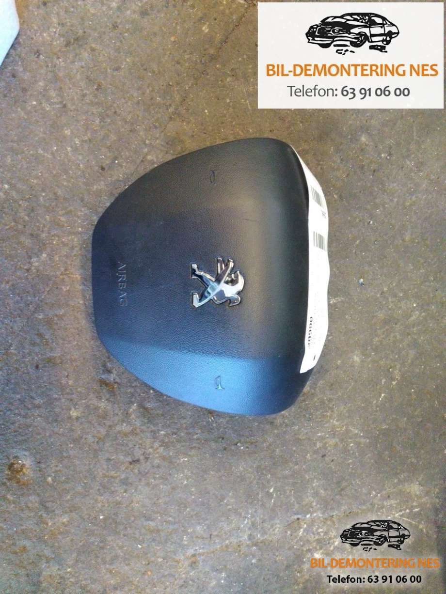 Airbag rattpute til Peugeot 208, 2012-2019 (Type I)  