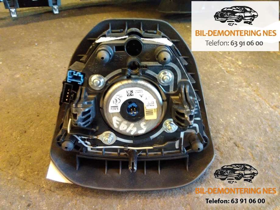 Airbag rattpute til Peugeot 208 2012-2019 (Type I)