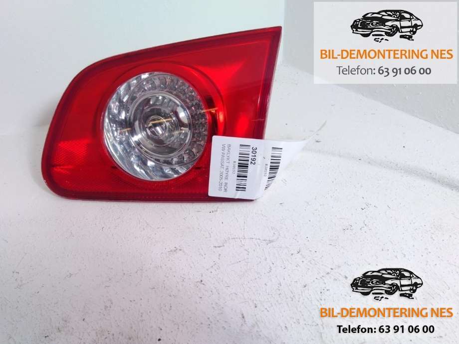 Baklykt høyre indre til VW Passat 2005-2010 (B6) (B6)