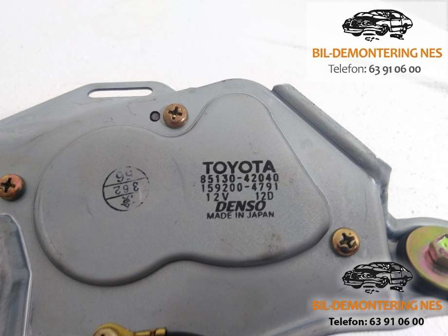 Viskermotor bakrute til Toyota RAV4 2000-2006 (Type II)  