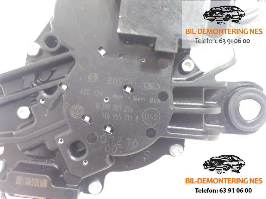 Viskermotor bakrute til VW Golf VI 2008-2012  (BOSCH|039020216|)