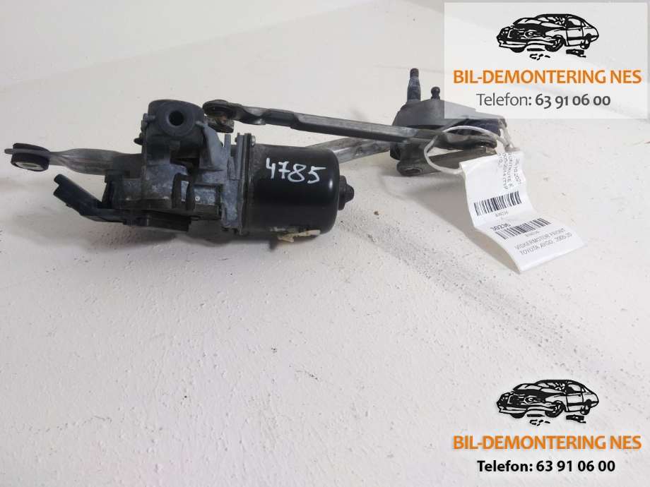 Viskermotor frontrute komplett m/overføring til Toyota Aygo 2005-2014 (Type I)
