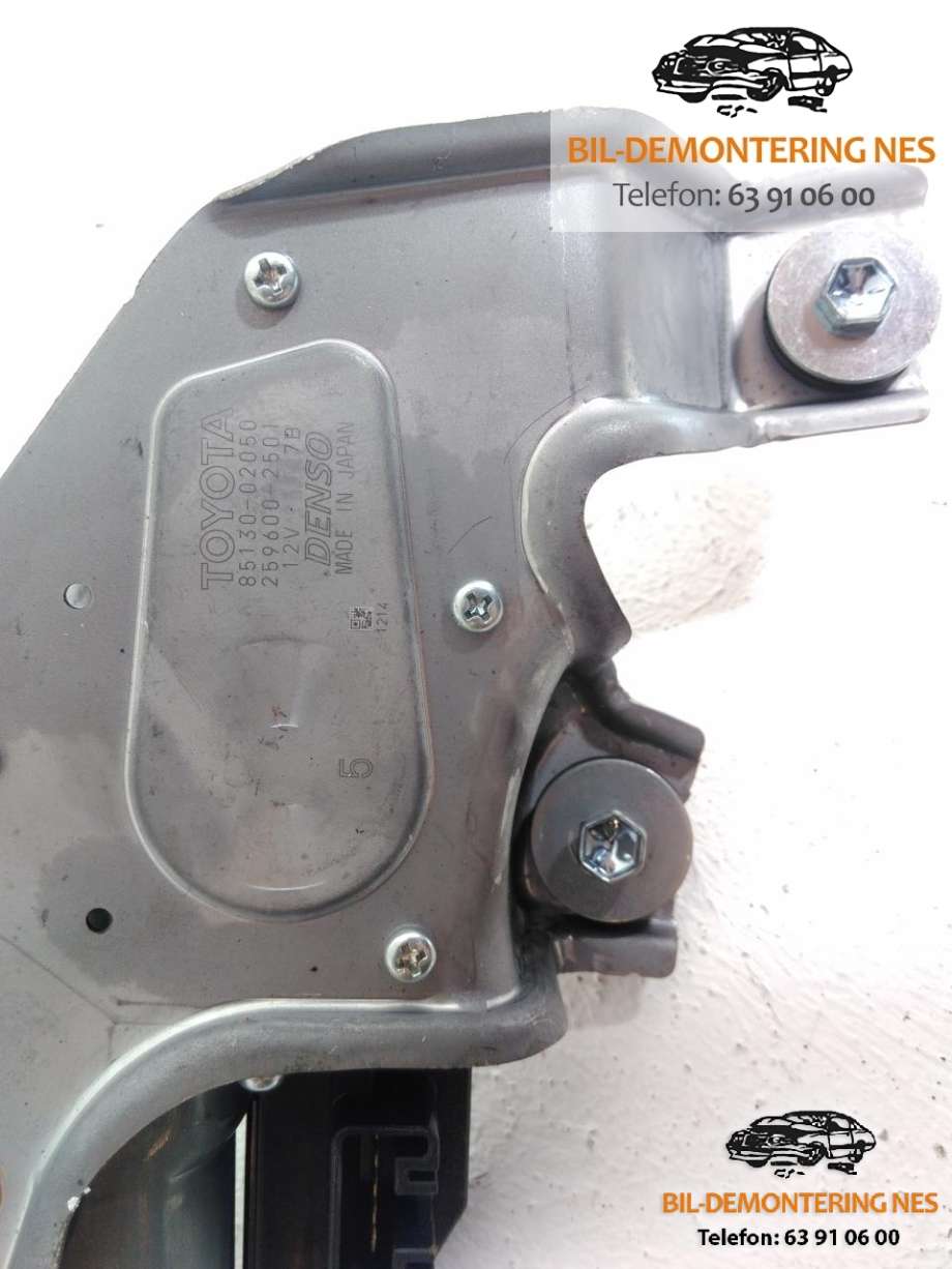 Viskermotor bakrute til Toyota Auris 2015-2019 (Type II, Fase 2)  (DENSO|8513002050|2596002501|)