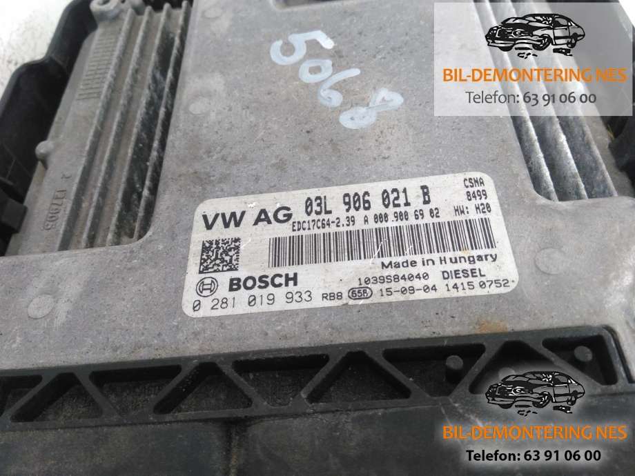 Styreenhet motor til VW Crafter 2011-2016 (Type I, Fase 2)  (0281019933|)