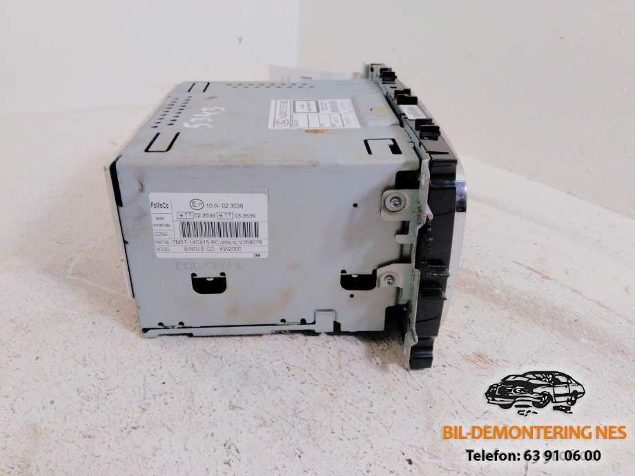 Bilstereo til Ford Focus 2008-2010 (Type II, Fase 2) (7M5T18C815BC|)