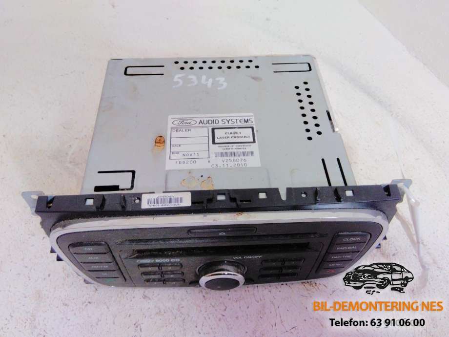 Bilstereo til Ford Focus 2008-2010 (Type II, Fase 2) (7M5T18C815BC|)