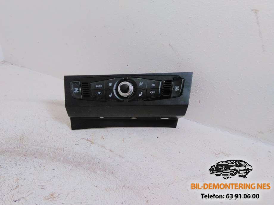 Varmeapparat betjening til Audi A4, Allroad, 2009-2016 (Type I) (B8) (B8) (8K1820043)