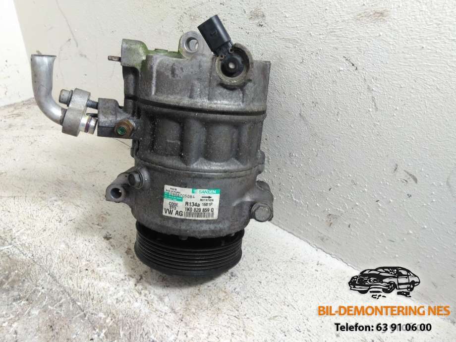 Aircondition kompressor til Škoda Superb, 2008-2015 (Type II) (1K0820859Q)