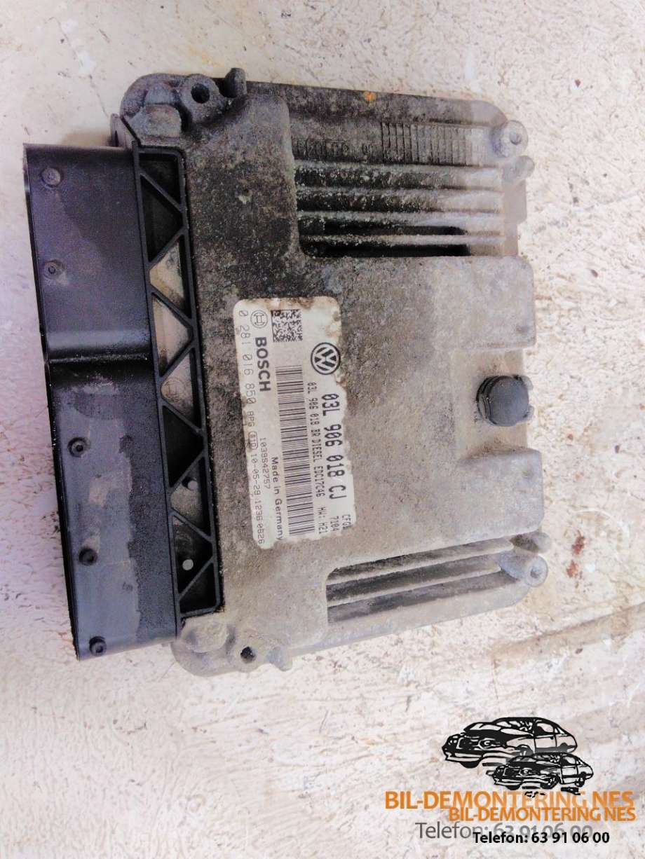 Styreenhet motor til Škoda Superb, 2008-2015 (Type II) (BOSCH|03L906018CJ)