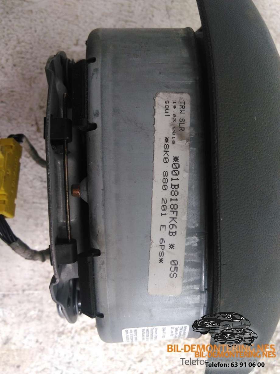 Airbag rattpute til Audi A4 2007-2014 (Type IV) (B8) (B8) (8K0880201|)