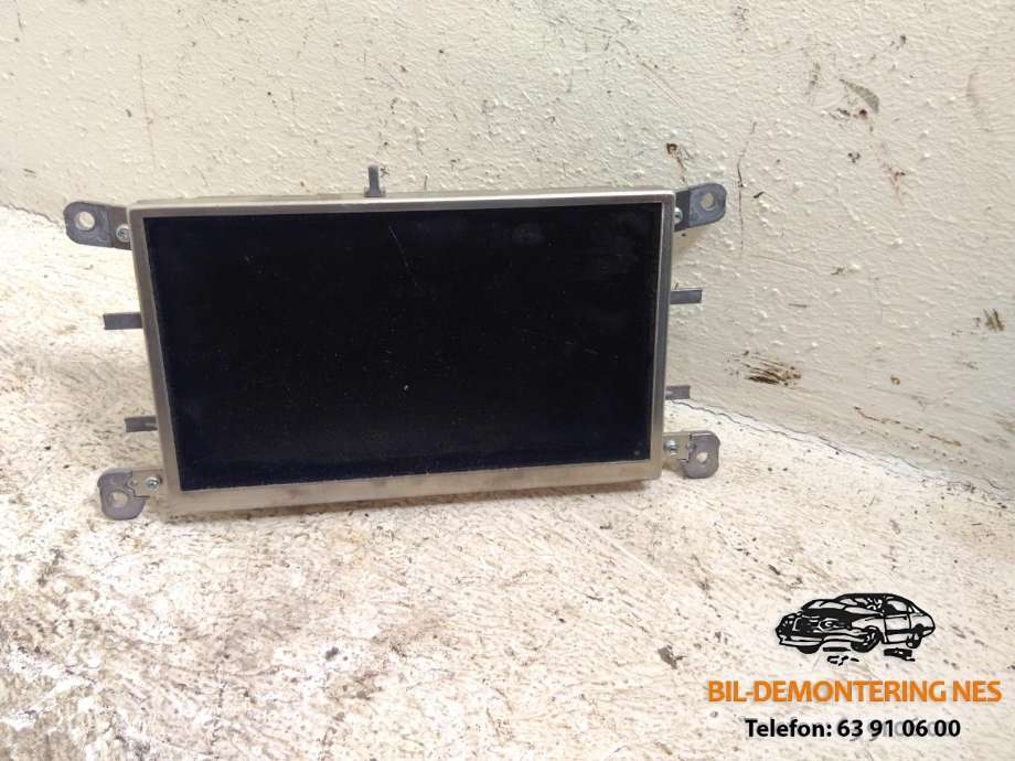 Bilstereo navigasjon skjerm til Audi Q5 2008-2012 (Type I, Fase 1)  (PANASONIC|8T0919603E|)