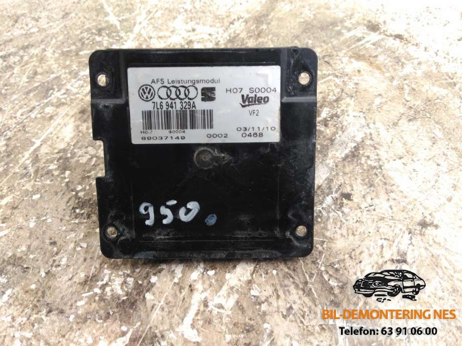 Styreenhet xenon/ballast til Audi Q5, 2008-2012 (Type I, Fase 1)  (VALEO|7L6941329A)