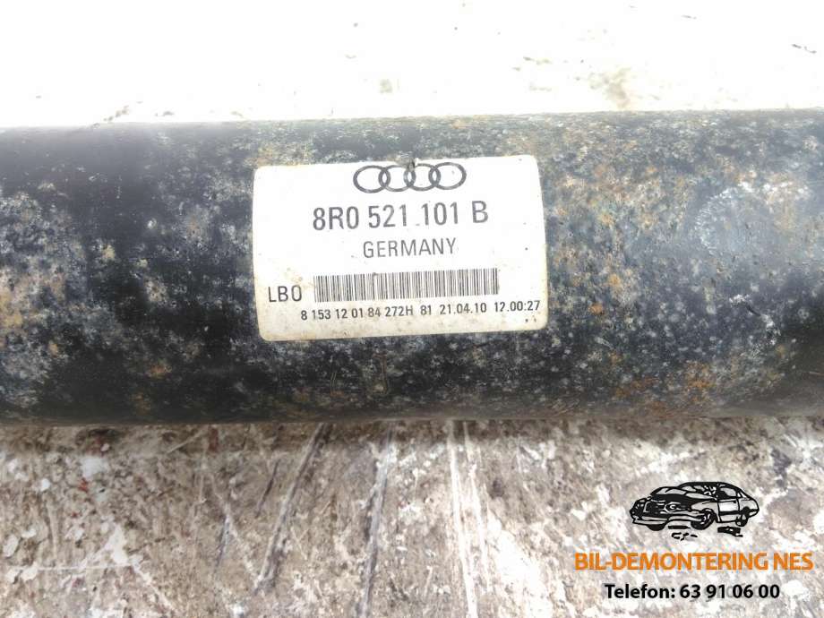 Mellomaksel til Audi Q5 2008-2012 (Type I, Fase 1)  (8R0521101B|)