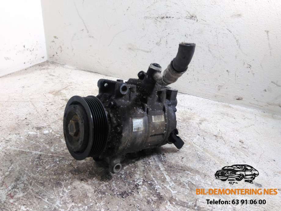 Aircondition kompressor til Audi Q5 2008-2012 (Type I, Fase 1)  (DENSO|8K0260805L|JP6SEU14C|)