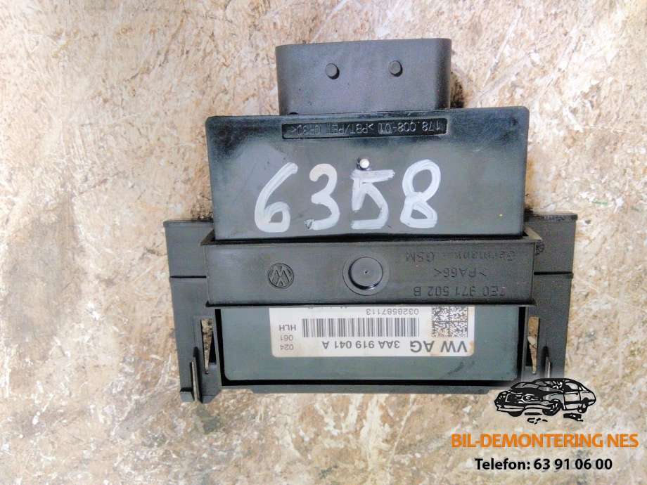 Styreenhet batteri til VW Transporter / Caravelle, 2009-2015 (Fase 2) (T5) (T5) (3AA919041A)