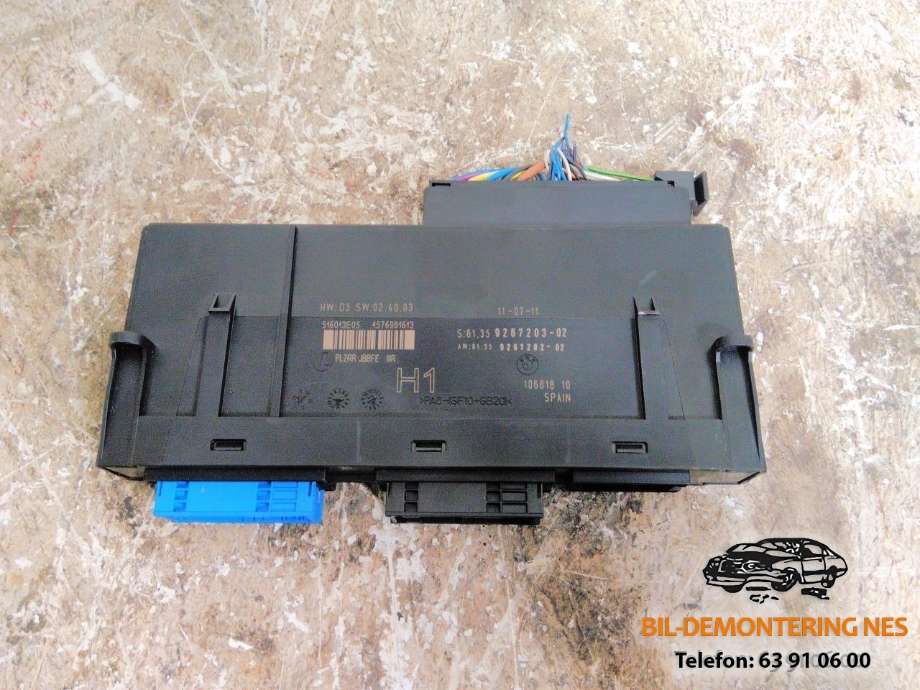 Styreenhet comfort (BCM) til BMW 3-Serie, 2005-2011 (E90/E91/E92/E93) (E90/E91/E92/E93) (SIEMENS VDO|61 35 9237047-01)