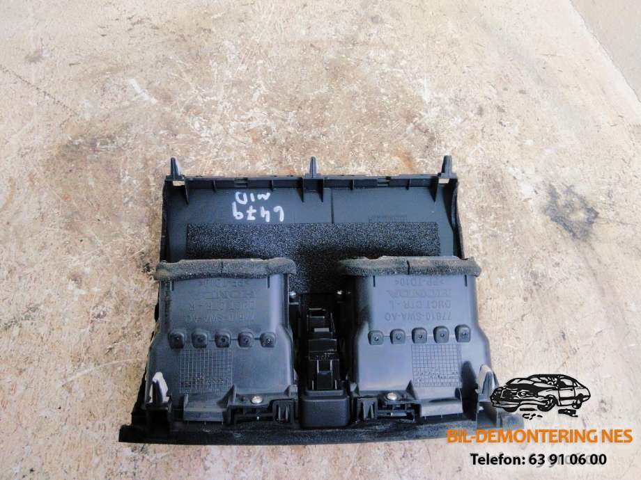 Dashbord friskluftdyse midtkonsoll til Honda CR-V 2007-2012 (Type III)  