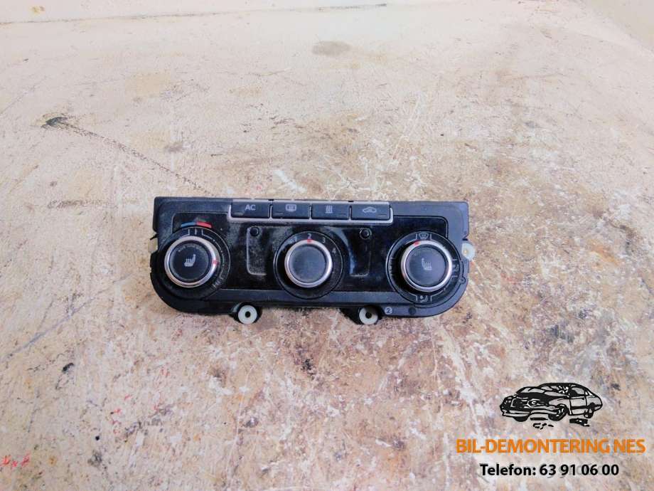 Varmeapparat betjening til VW Caddy, 2010-2015 (Type III, Fase 2)  (7N0907426AQ)