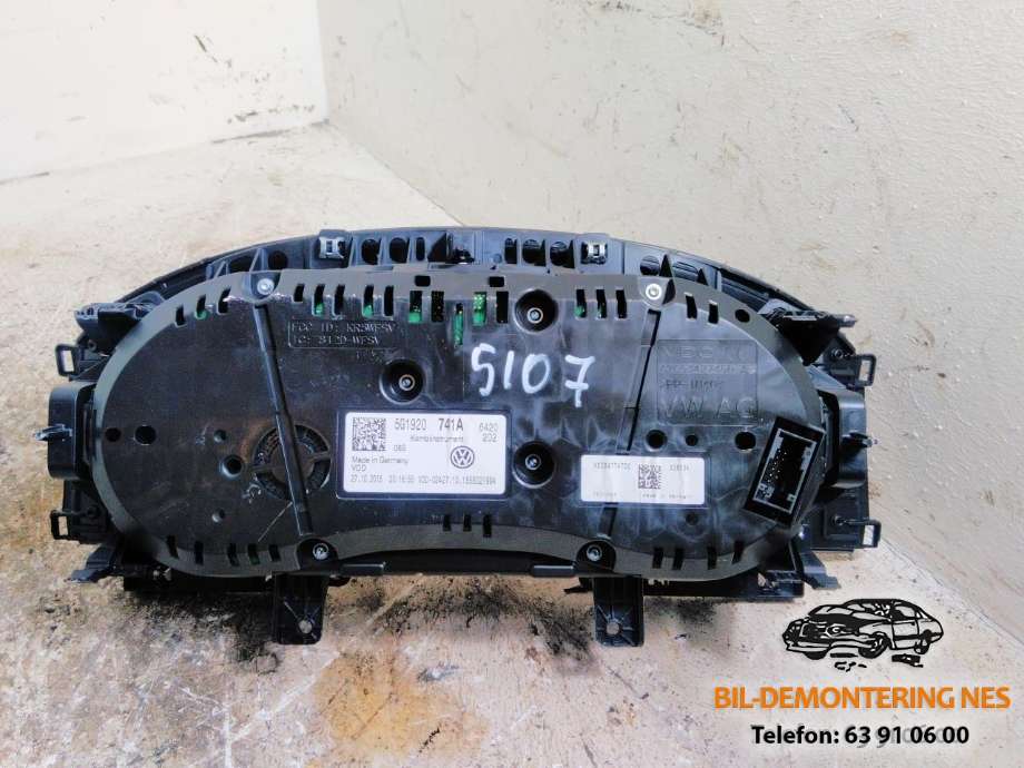 Instrumentpanel til VW Golf VII 2012-2017 (Fase 1)  (5G1920741A|)