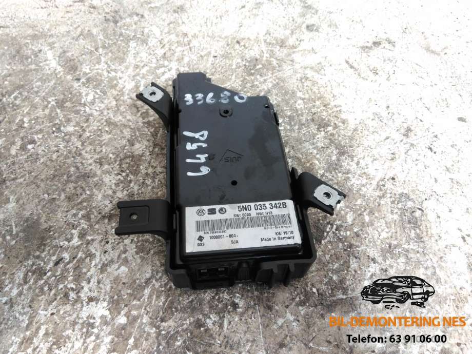 Styreenhet DAB til VW Polo, 2009-2014 (Type V, Fase 1)  (5N0035342B)