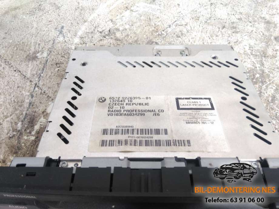 Bilstereo til BMW X1 2009-2015 (E84) (E84) (65129226395-01|13264010|1030A6034299)