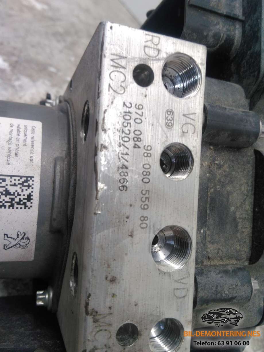 ABS sentral til Peugeot Expert 2016-->> (Type III)  (9821150280|98 080 559 80|)