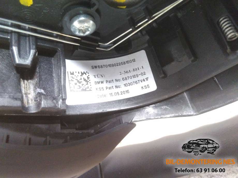 Ratt til BMW i3 2013-2022  (687159-02|)