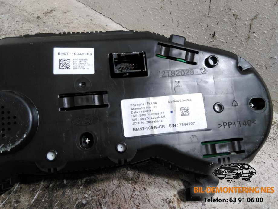 Instrumentpanel til Ford C-Max 2010-2015 (Type II, Fase 1)  (BM5T-10849-CR|)