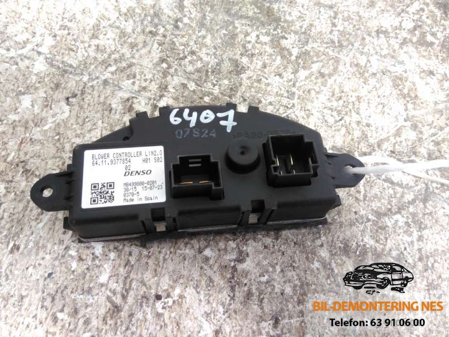 Varmeapparat motstand til BMW i3 2013-2022  (DENSO|64119377854|)