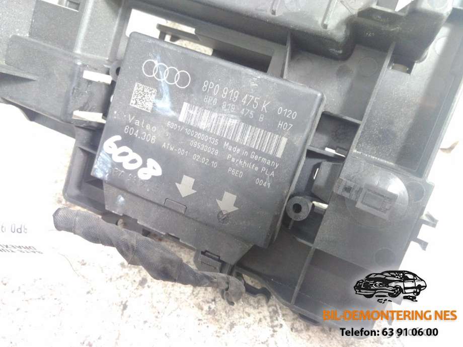 Styreenhet parkering til Audi A3 2009-2012 (Type II, Fase 2)  (VALEO|8P0919475K|)