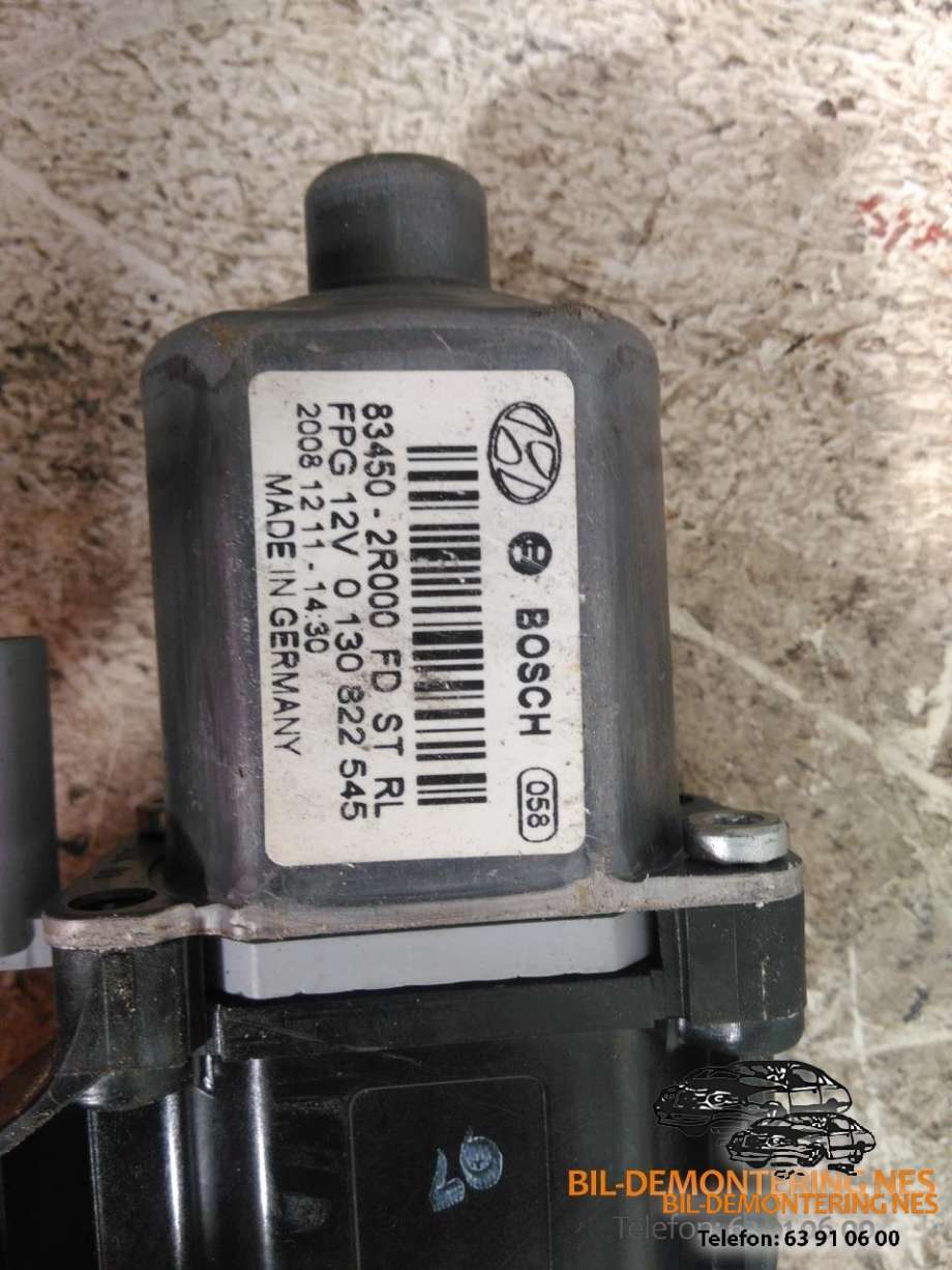 Ruteheis venstre bak til Hyundai i30 2007-2012 (Type I) (0130822545|)