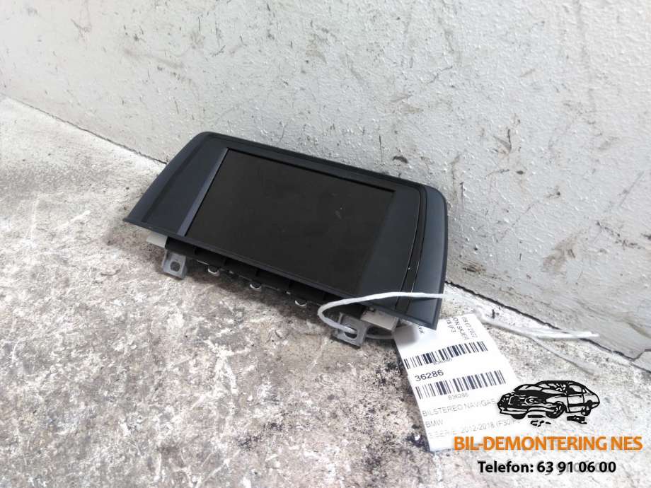 Bilstereo navigasjon skjerm til BMW 3-Serie, 2012-2018 (F30/F31/F34) (F30/F31/F34) (BM9262753 02 1)